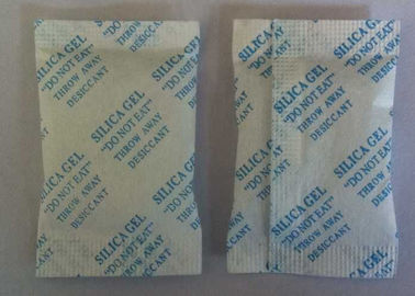 China Eco - Friendly Silica Moisture Absorbing Packets , Reusable Silica Desiccant Packs supplier