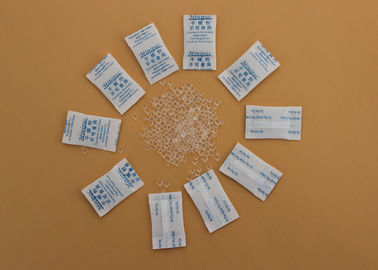 China 0.5g Silicon Moisture Packs , Industrial Silica Gel Desiccant Packets supplier