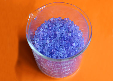China Industrial Indicating Silica Gel , Blue To Pink Silica Gel Indicator Crystals supplier